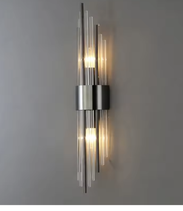 Tudor crystal wall lamp
